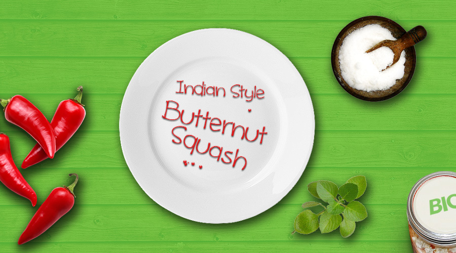 Indian Style Butternut Squash